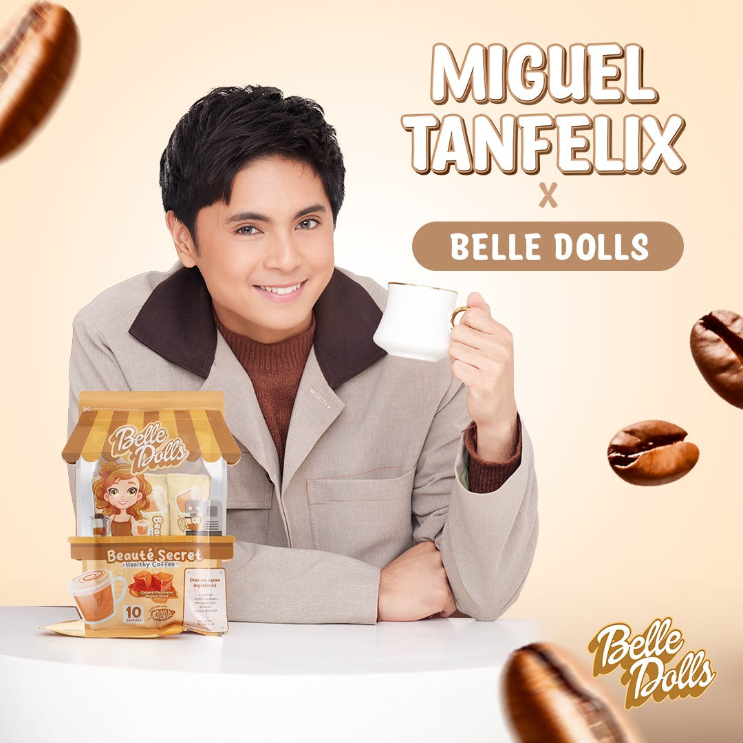Belle Dolls Caramel Macchiato Healthy Coffee Drink