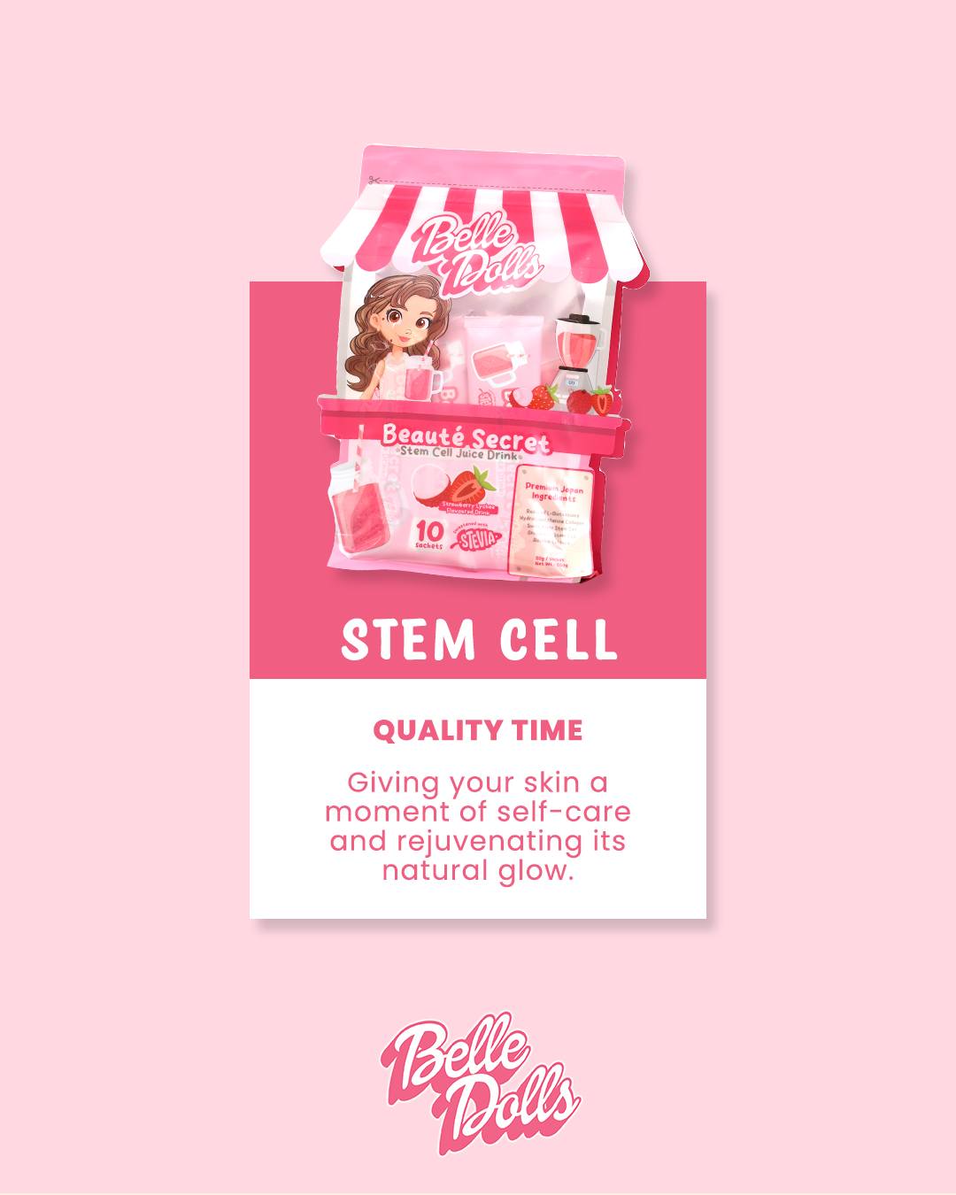 Belle Dolls Stem Cell Beauty Juice Drink