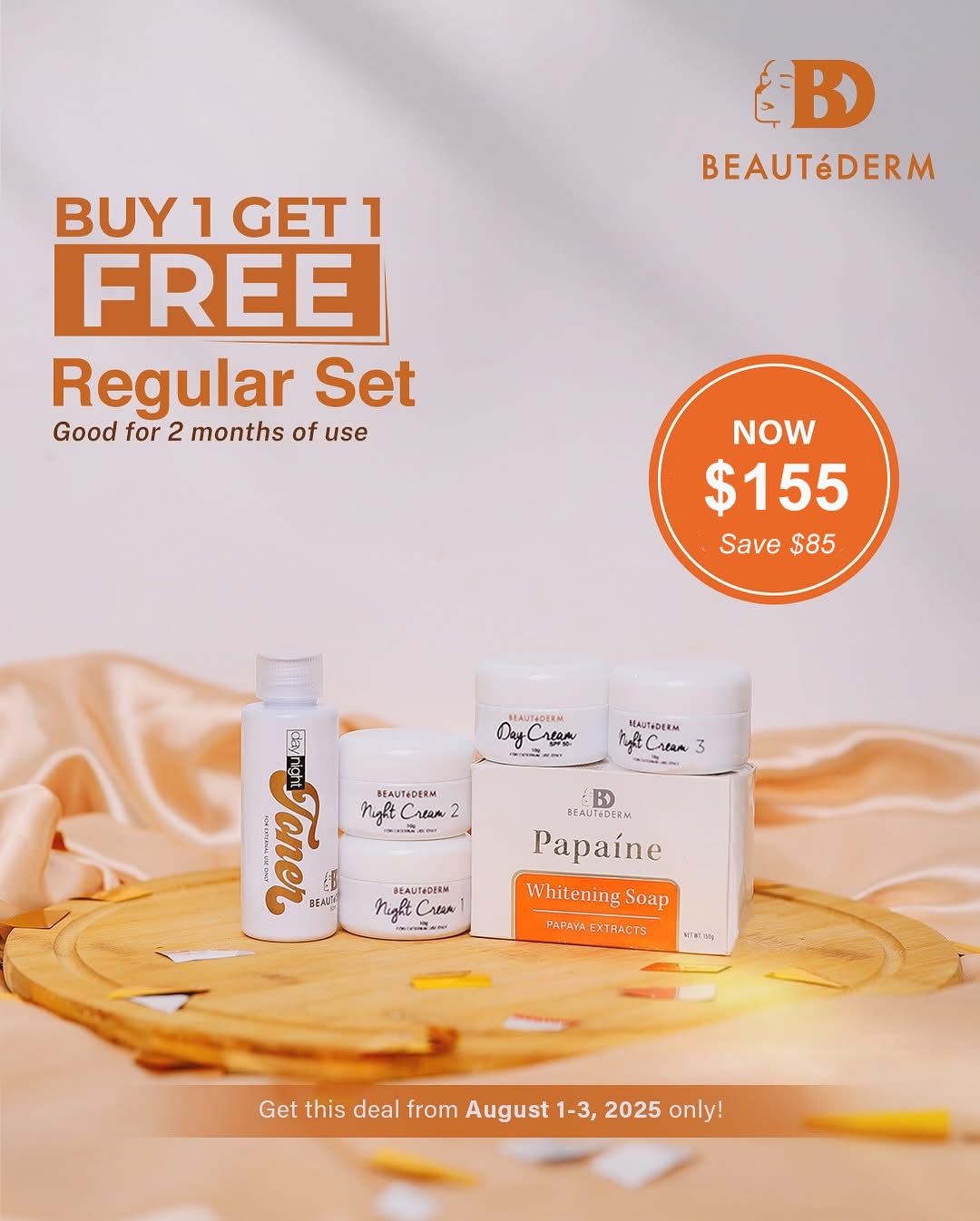 SALE! BUY 1 GET 1! Beaute Regular Set