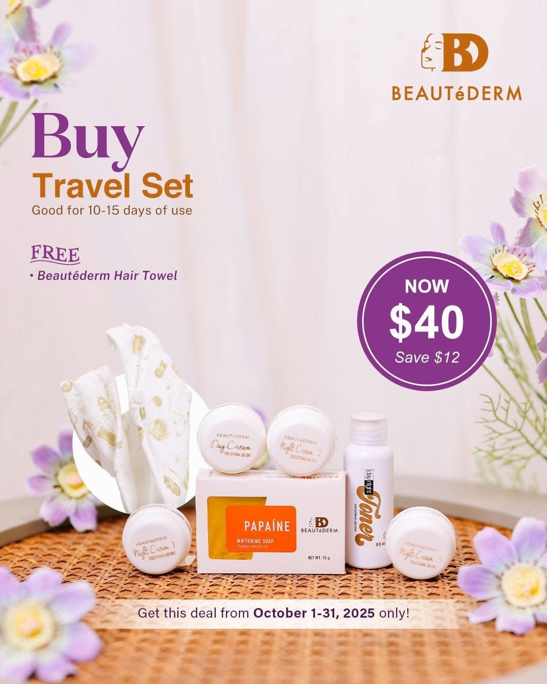 SALE! Beaute Travel Set