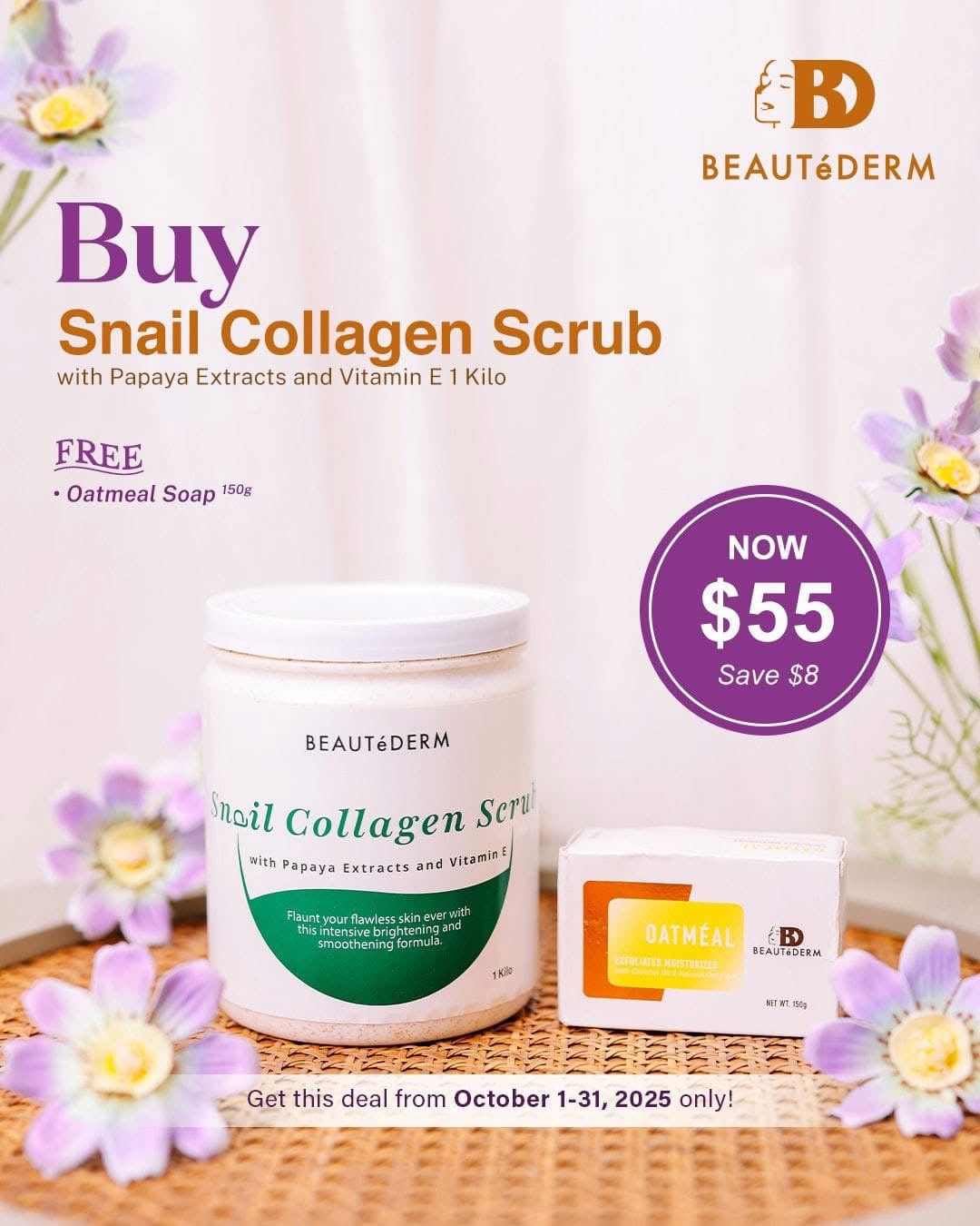 SALE! Snail Collagen Scrub 1kg
