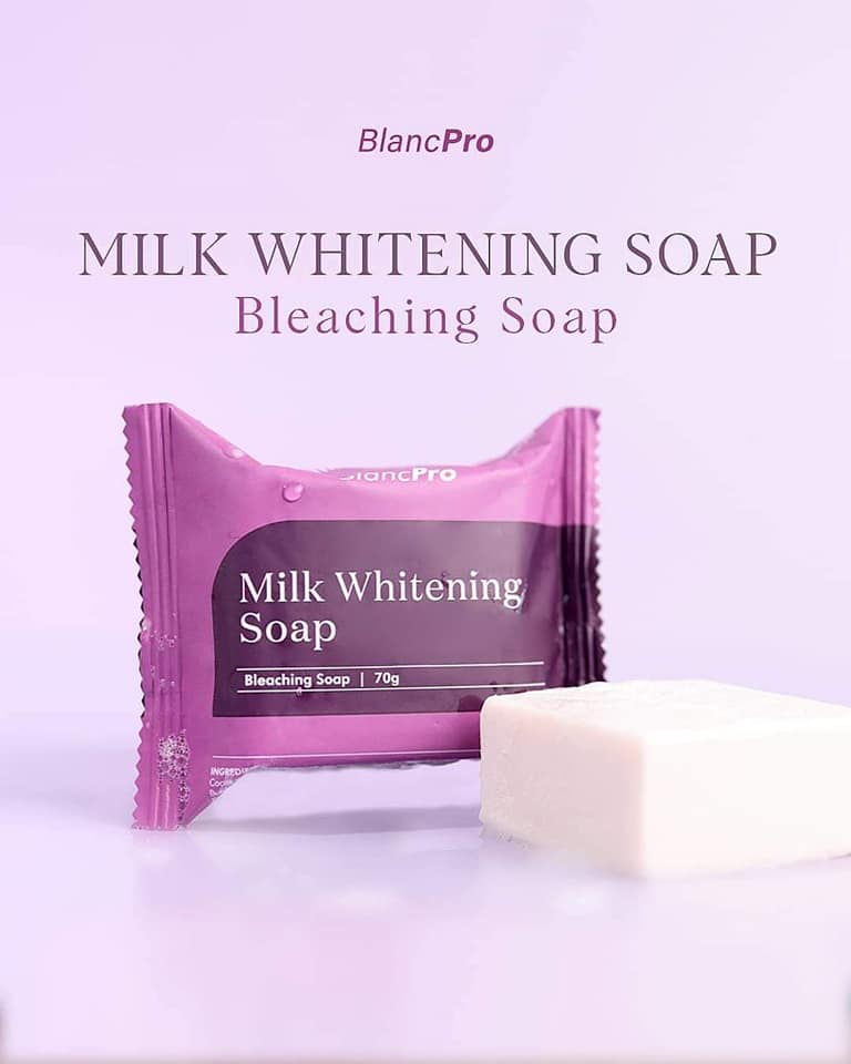 Blanc Pro Milk Whitening Soap 70g Beautederm Singapore