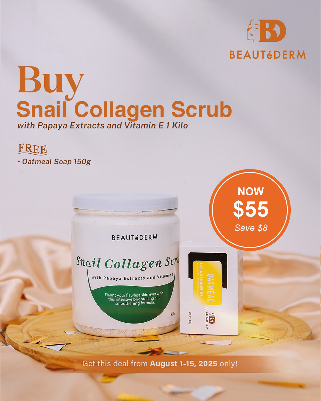 SALE! Snail Collagen Scrub 1kg