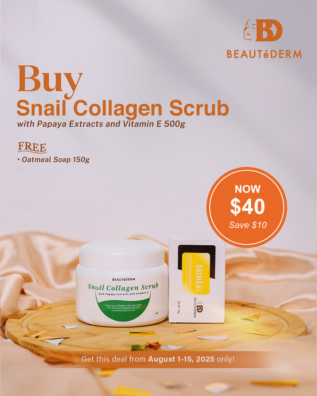 SALE! Snail Collagen Scrub 500g