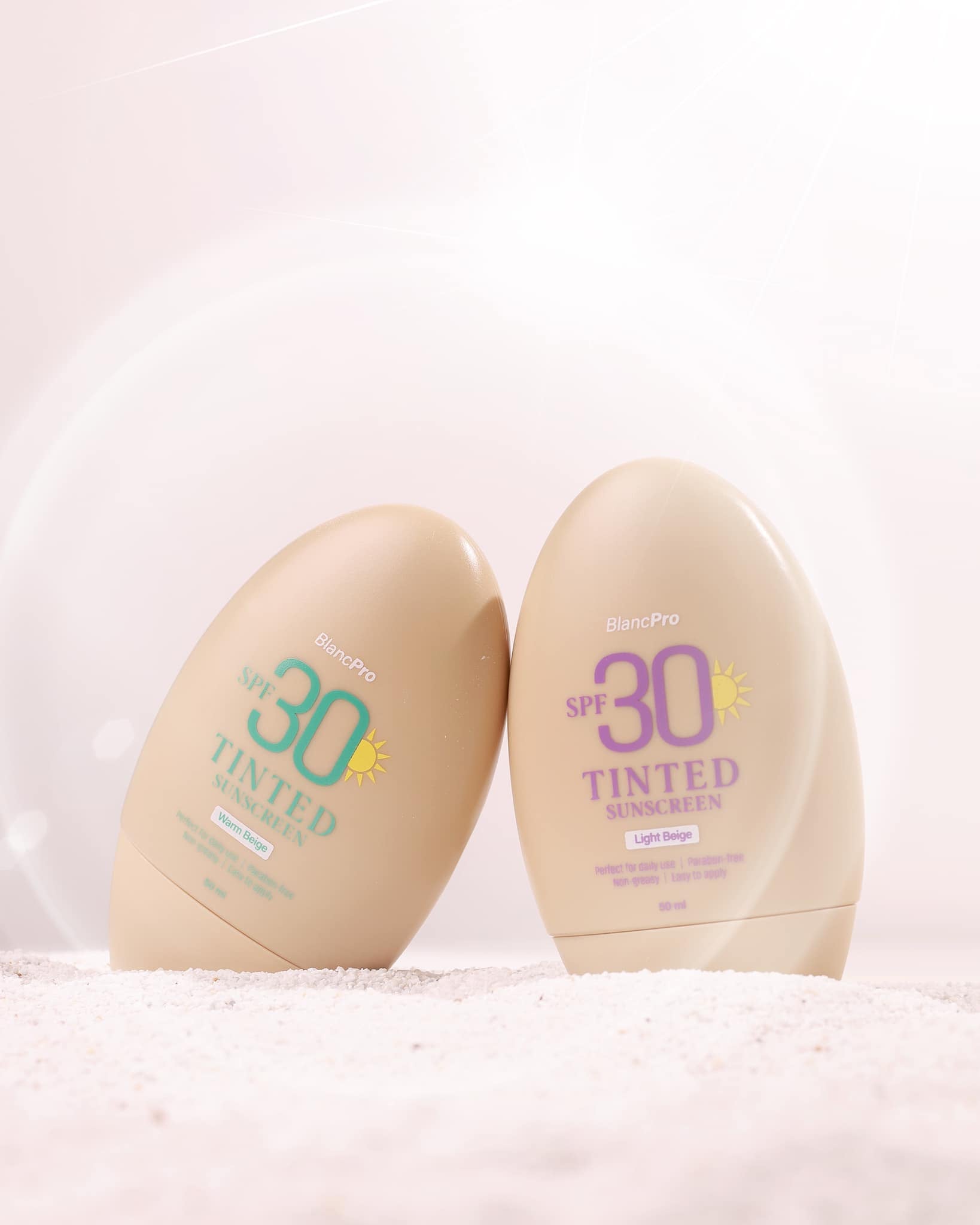 Blanc Pro Tinted Sunscreen SPF 30 - Warm Beige