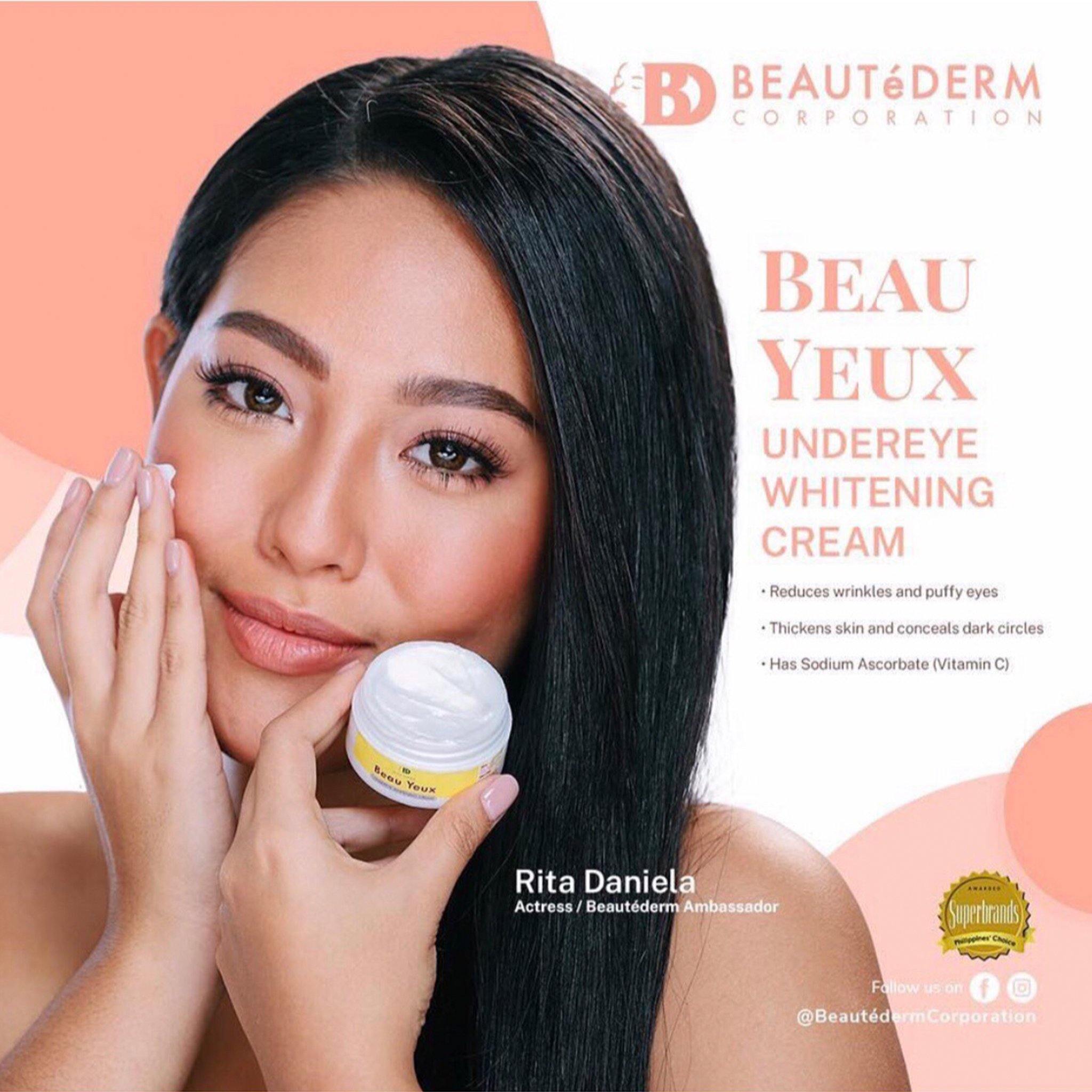 Beautederm Beau Yeux, Undereye Whitening Cream, with Rita Daniela