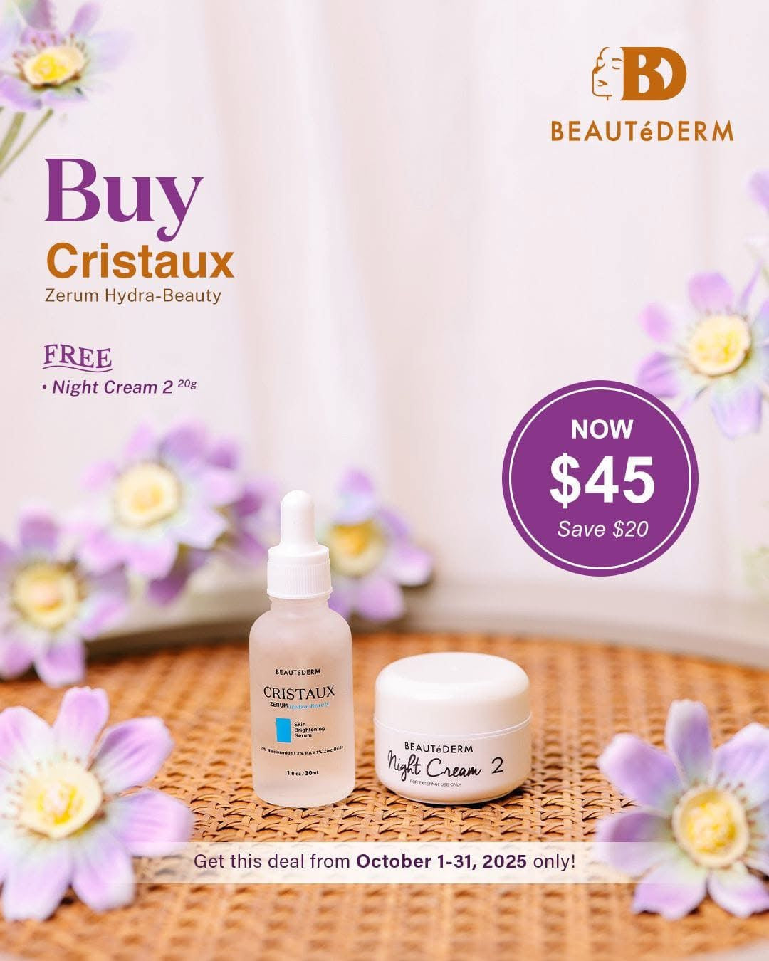SALE! Cristaux Zerum Hydra-Beauty