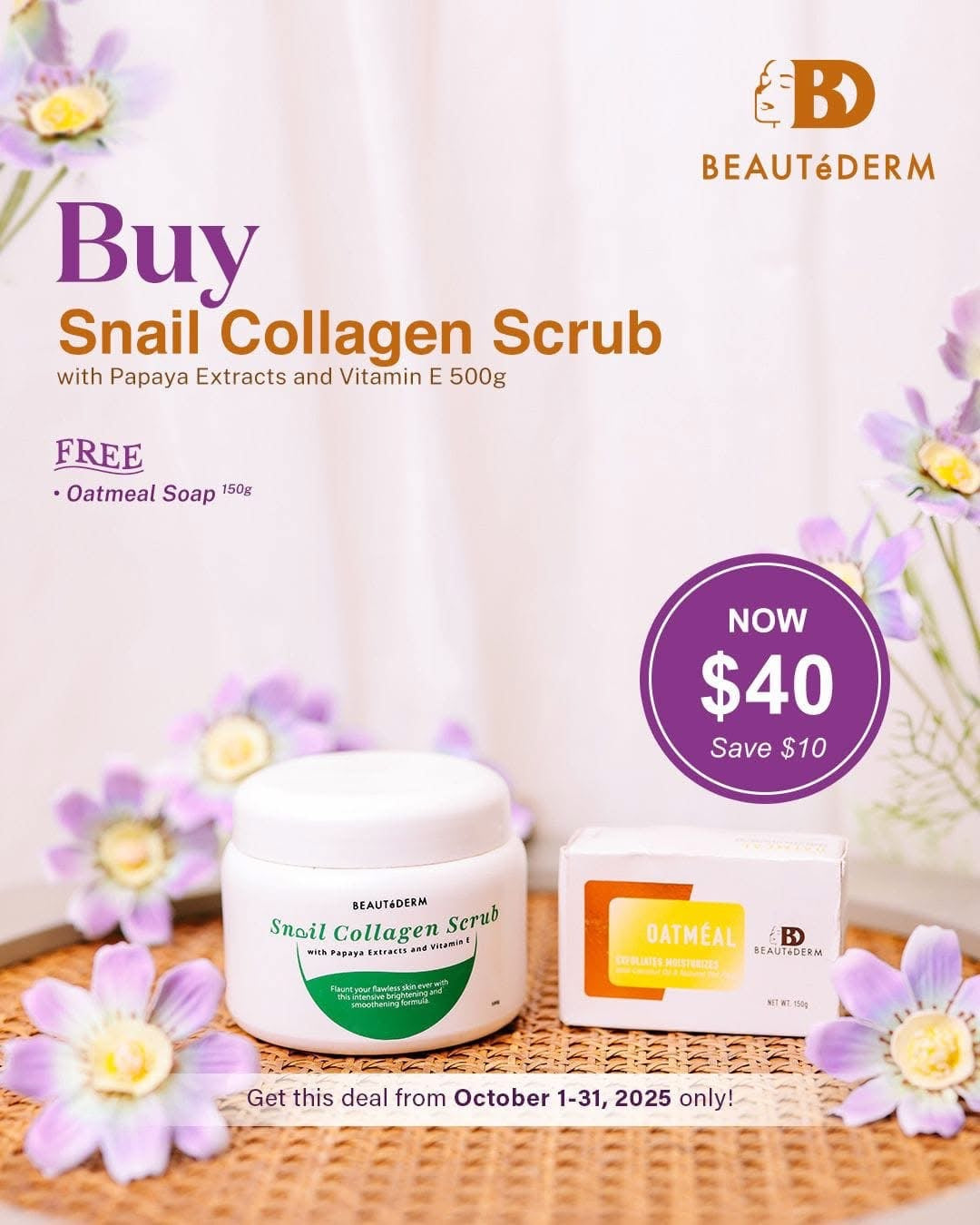 SALE! Snail Collagen Scrub 500g