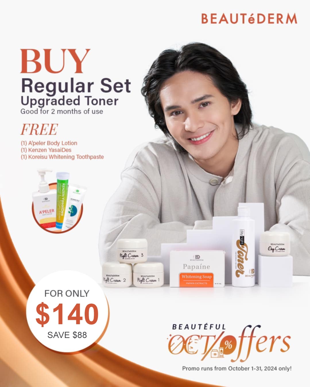 SALE! Beaute Regular Set Upgraded Toner 120ml