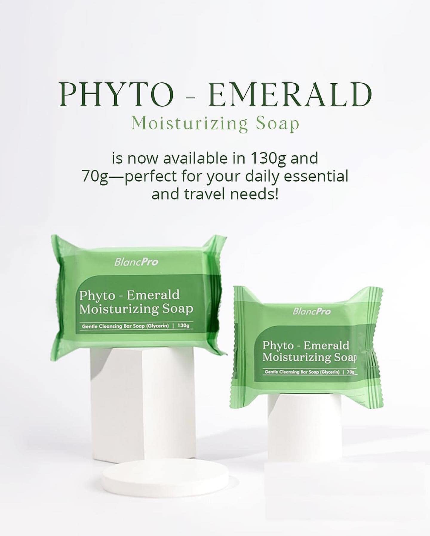 Blanc Pro Phyto - Emerald Moisturizing Soap 70g