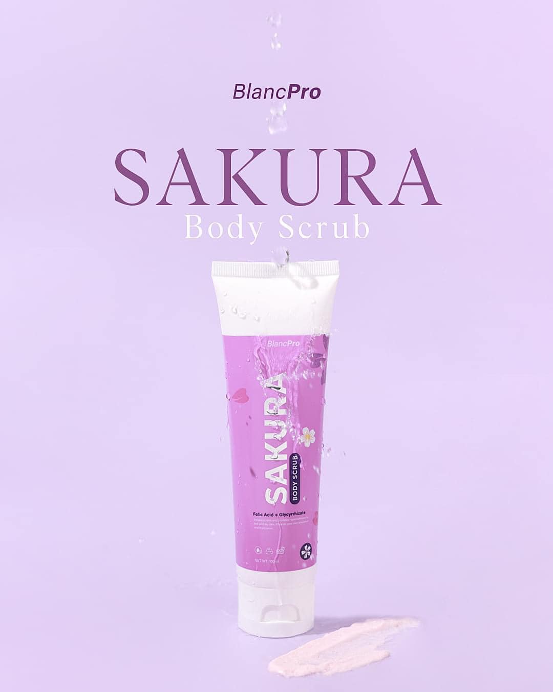 Blanc Pro Sakura Body Scrub 100ml