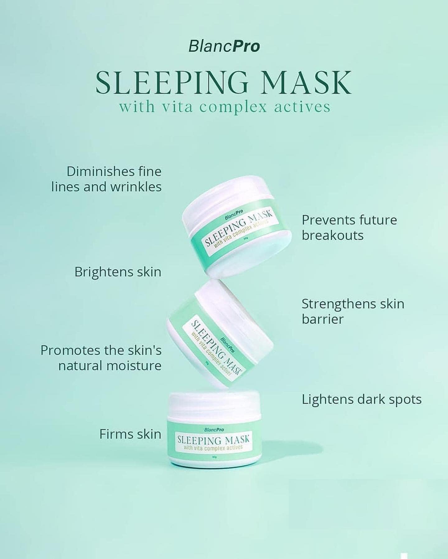 Blanc Pro Sleeping Mask