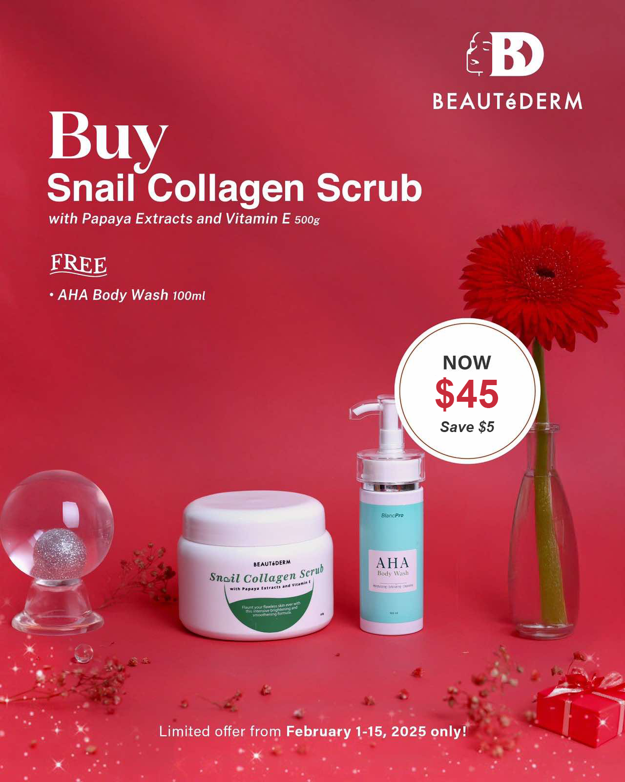 SALE! Snail Collagen Scrub 500g