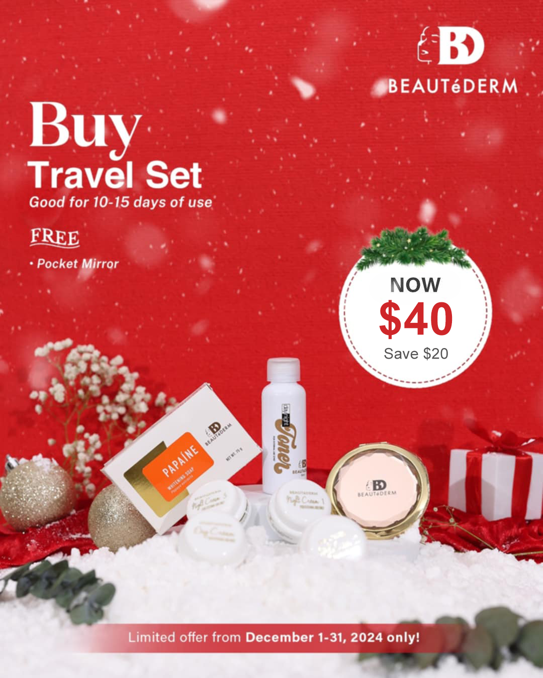 SALE! Beaute Travel Set