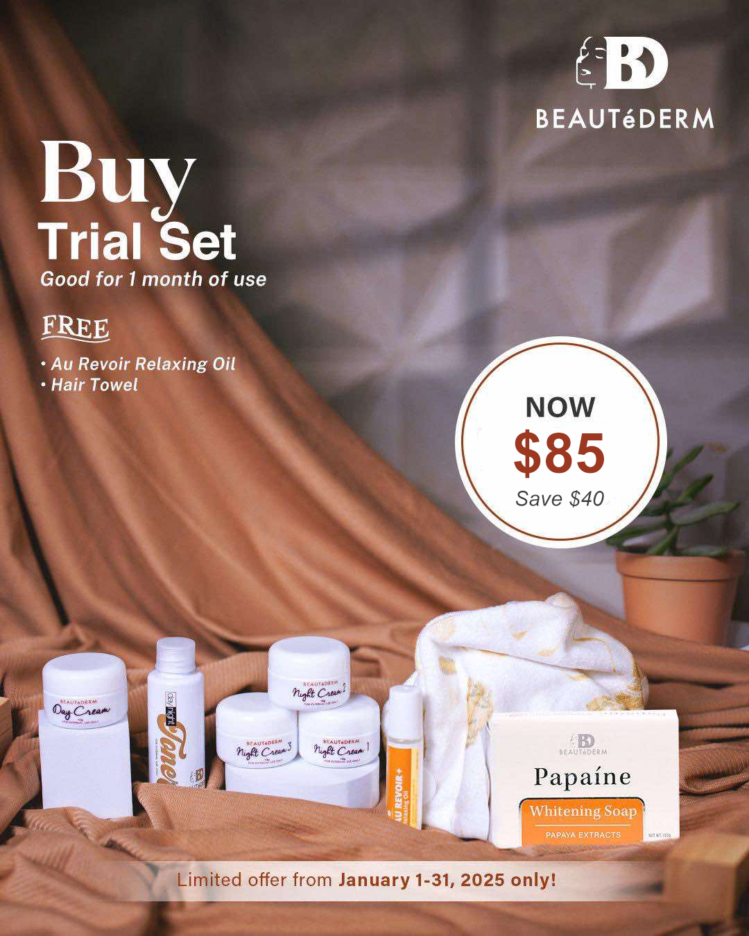 SALE! Beaute Trial Set