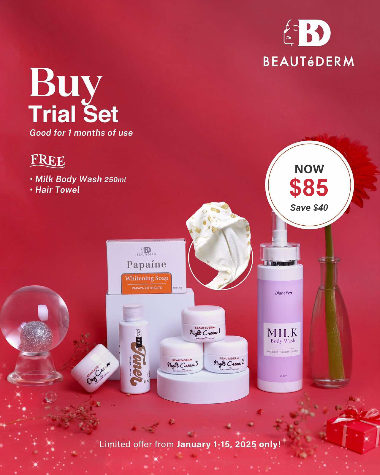 SALE! Beaute Trial Set