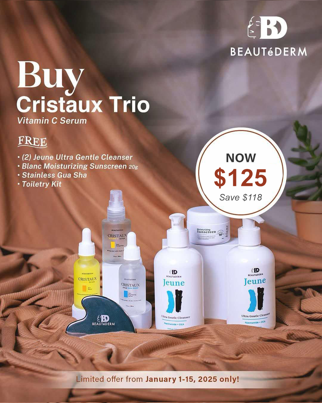 SALE! Cristaux Trio Serum