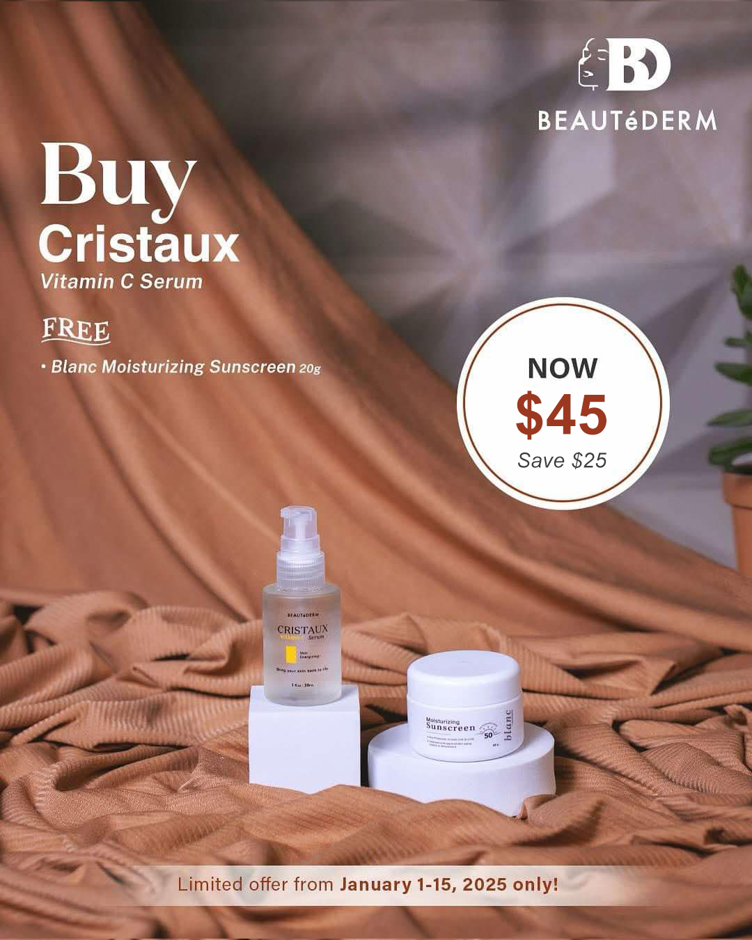 SALE! Cristaux Vitamin C Serum