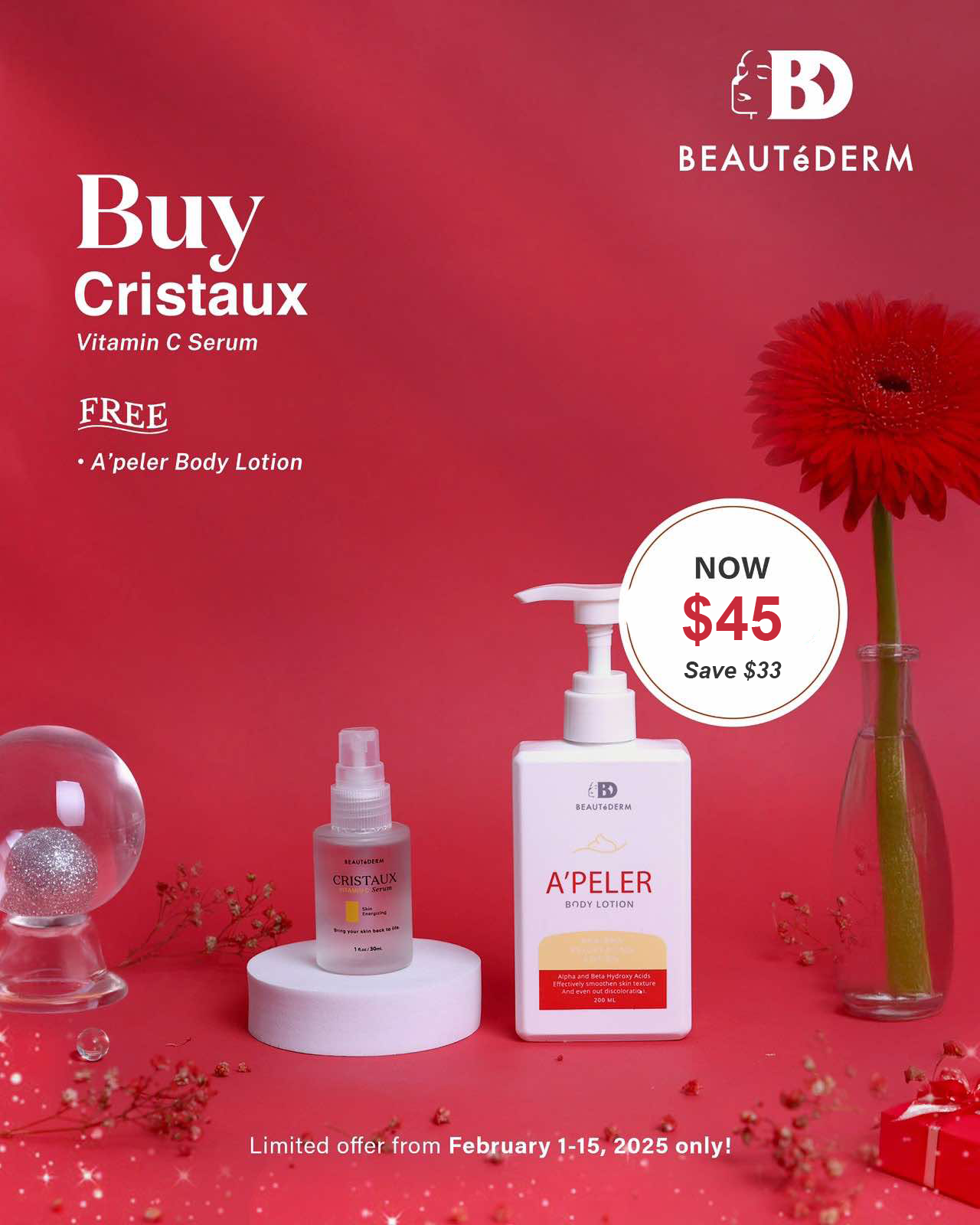 SALE! Cristaux Vitamin C Serum