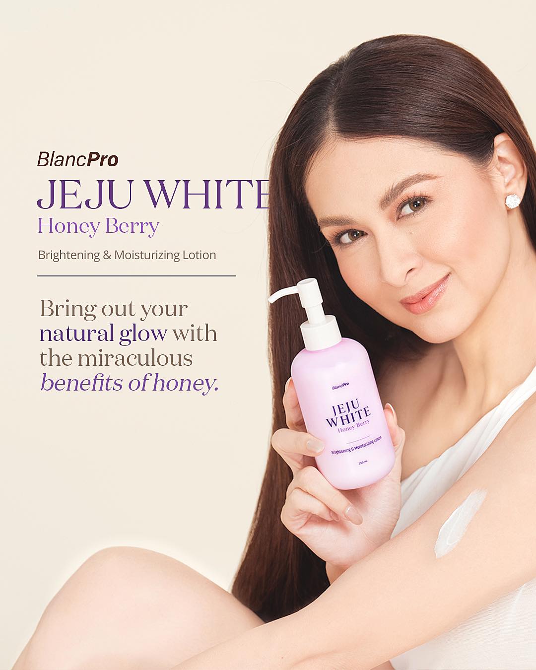 Blanc Pro Jeju White Lotion - Honey Berry 250ml