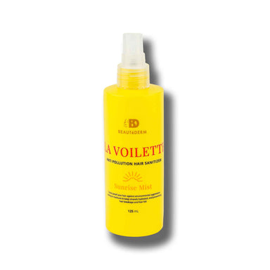 Beautederm La Voilette, Hair Mist Anti-pollution Hair Sanitizer Hair Mist, Sunrise Mist, 125ml