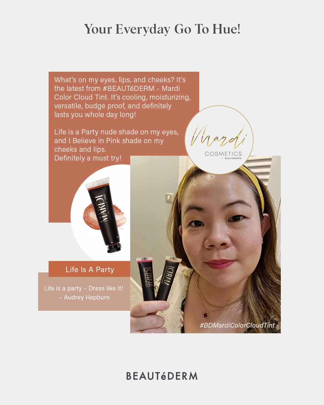 Beautederm Mardi Color Cloud Tint, user review
