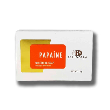 Beautederm Papaine White Soap, with Papaya extracts, 75g