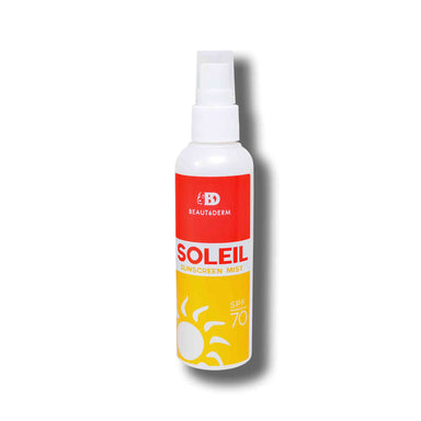 Beautederm Soleil Sunscreen Mist, with SPF70, 100ml