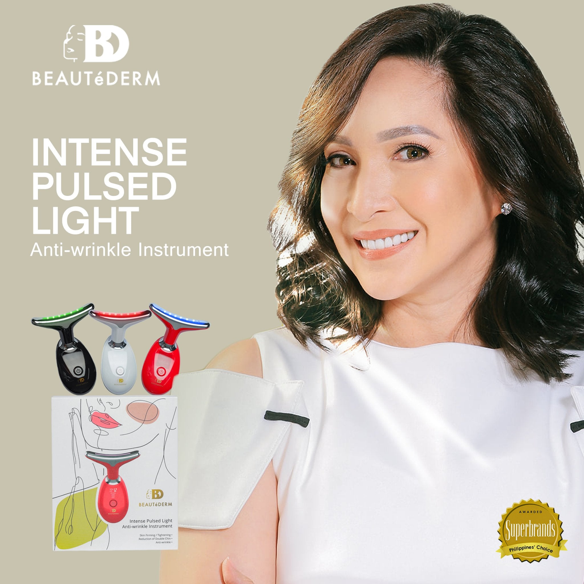 Intense Pulsed Light (IPL) Anti-Wrinkle Instrument, with Anne Feo (Beautederm Ambassador)